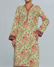 Vs Textile Light Green Lawn Suit (2 pcs)- Pakistani Designer Lawn Suits