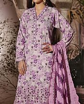 Vs Textile Lilac Lawn Suit- Pakistani Lawn Dress