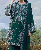 Teal Green Khaddar Suit