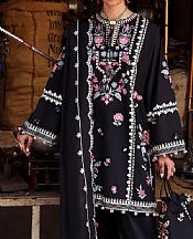 Zaha Black Lawn Suit- Pakistani Lawn Dress