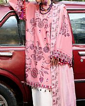 Zaha Pink Lawn Suit- Pakistani Designer Lawn Suits