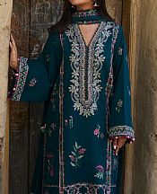 Teal Khaddar Suit