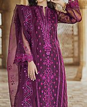Egg Plant Organza Suit