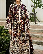 Zainab Chottani Purple Lawn Suit- Pakistani Designer Lawn Suits