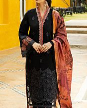 Zainab Chottani Black Lawn Suit- Pakistani Lawn Dress