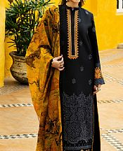 Zainab Chottani Black Lawn Suit- Pakistani Designer Lawn Suits