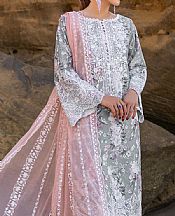 Zainab Chottani Grey Lawn Suit- Pakistani Lawn Dress