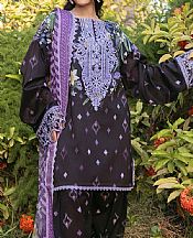 Zainab Chottani Black Lawn Suit- Pakistani Designer Lawn Suits