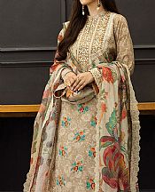 Beige Lawn Suit