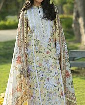 Zainab Chottani Cream Lawn Suit- Pakistani Lawn Dress