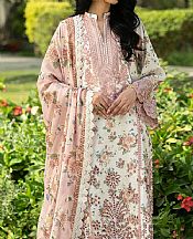 Zainab Chottani Off-white Lawn Suit- Pakistani Designer Lawn Suits