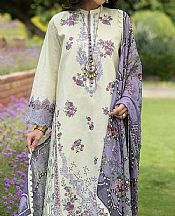Zainab Chottani Ivory/Lavender Lawn Suit- Pakistani Designer Lawn Suits