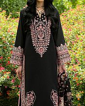 Zainab Chottani Black Lawn Suit- Pakistani Designer Lawn Suits