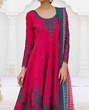 Zara Shahjahan Magenta Jacquard Suit- Pakistani Designer Lawn Suits