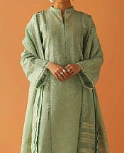 Pistachio Green Jacquard Suit