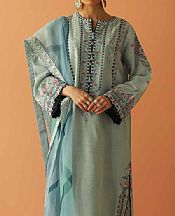 Zara Shahjahan Light Pistachio Jacquard Suit- Pakistani Lawn Dress