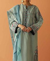 Zara Shahjahan Light Pistachio Jacquard Suit- Pakistani Designer Lawn Suits