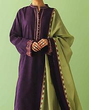 Indigo Jacquard Suit- Pakistani Designer Lawn Dress