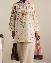 Zara Shahjahan Ivory Lawn Suit- Pakistani Designer Lawn Suits