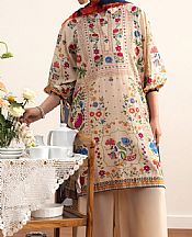 Zara Shahjahan Ivory Lawn Suit- Pakistani Lawn Dress