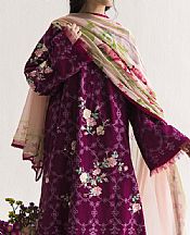 Purple Lawn Suit