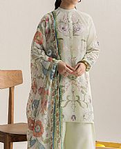 Light Green Lawn Suit