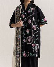 Black Jacquard Suit