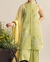 Pistachio Green Jacquard Suit
