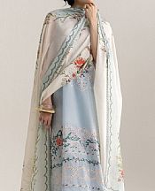 Baby Blue Lawn Suit
