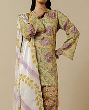 Yellow/Mustard Lawn Suit