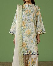 Off-white Lawn Suit