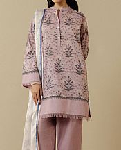 Tea Pink Lawn Suit
