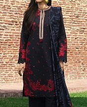 Black Khaddar Suit