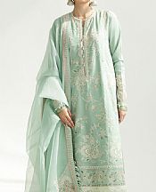 Zara Shahjahan Mint Green Lawn Suit- Pakistani Designer Lawn Suits