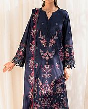 Zarif Navy Blue Lawn Suit- Pakistani Lawn Dress