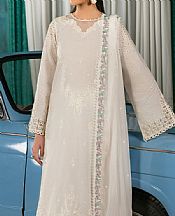 Zarif Off White Lawn Suit- Pakistani Lawn Dress