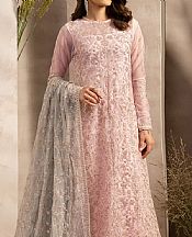 Zarif Oriental Pink Net Suit- Pakistani Designer Chiffon Suit