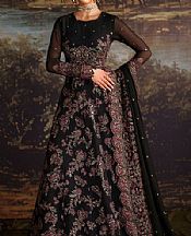 Zarif Black Chiffon Suit- Pakistani Designer Chiffon Suit