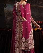 Zarif Solid Pink Chiffon Suit- Pakistani Designer Chiffon Suit
