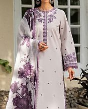 Zarif Lilac Lawn Suit- Pakistani Designer Lawn Suits