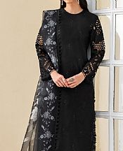 Zarif Black Lawn Suit- Pakistani Lawn Dress