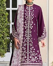 Zarif Purple Lawn Suit- Pakistani Designer Lawn Suits