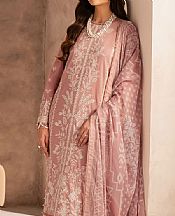 Zarif Oriental Pink Lawn Suit- Pakistani Lawn Dress