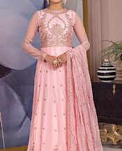 Rose Pink Net Suit- Pakistani Designer Chiffon Suit