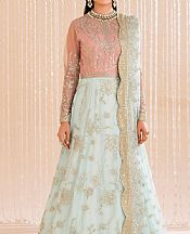 Tea Pink/Turquoise Net Suit