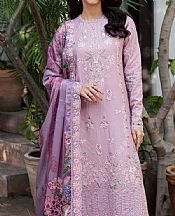 Zarposh Lavender Lawn Suit- Pakistani Designer Lawn Suits