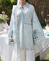 Zarposh Sky Blue Lawn Suit- Pakistani Lawn Dress