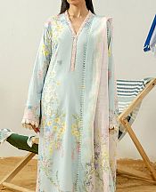 Zarposh Aqua Lawn Suit- Pakistani Designer Lawn Suits