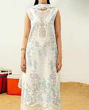 Zarposh Off-white Lawn Suit- Pakistani Lawn Dress