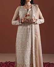Beige Chiffon Suit